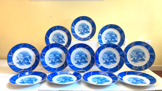 ONE Lynn Chase Leopard Lazuli Dinner Plates w/gold accents, price for 1 plate!