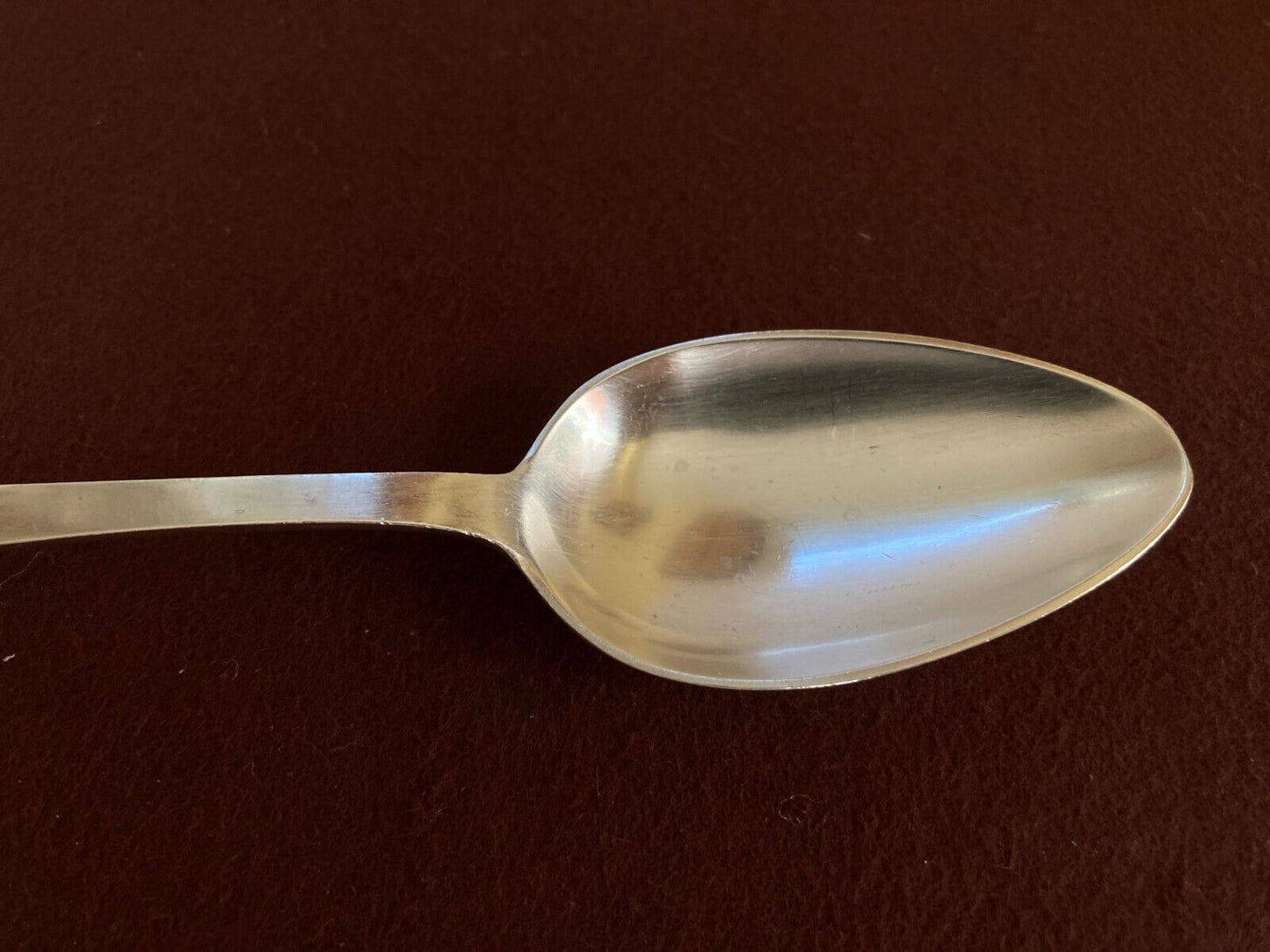 Tiffany & Co Sterling silver "Faneuil” serving spoon, 8 3/4'', c.1870, nice