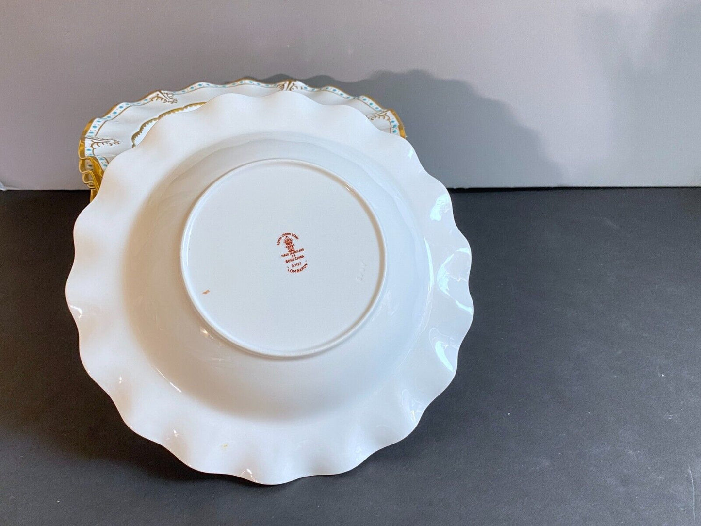 Royal Crown Derby Lombardy bone china dinner service for 12