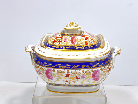 Copeland/Spode Imari covered bowl, ca. 1800s