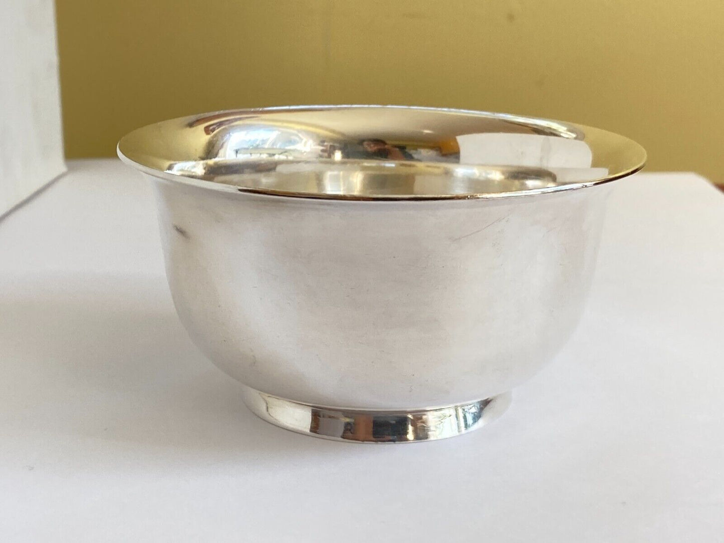 Tiffany Co. Sterling silver American Colonial footed bowl, #19054, 4 1/4'' Dia