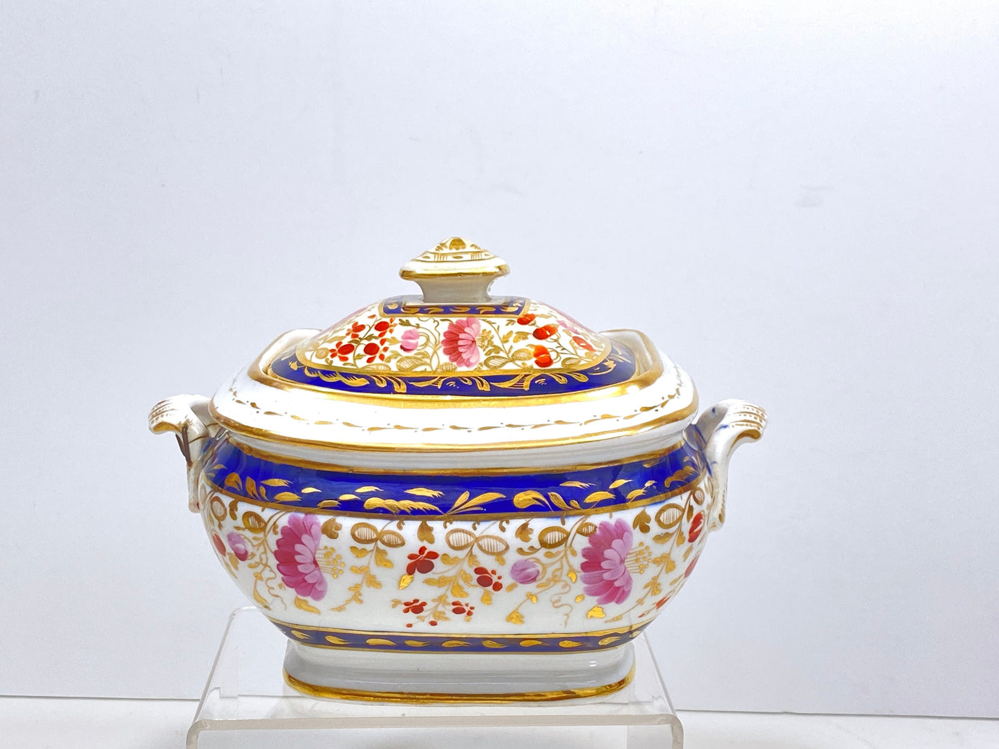 Copeland/Spode Imari covered bowl, ca. 1800s