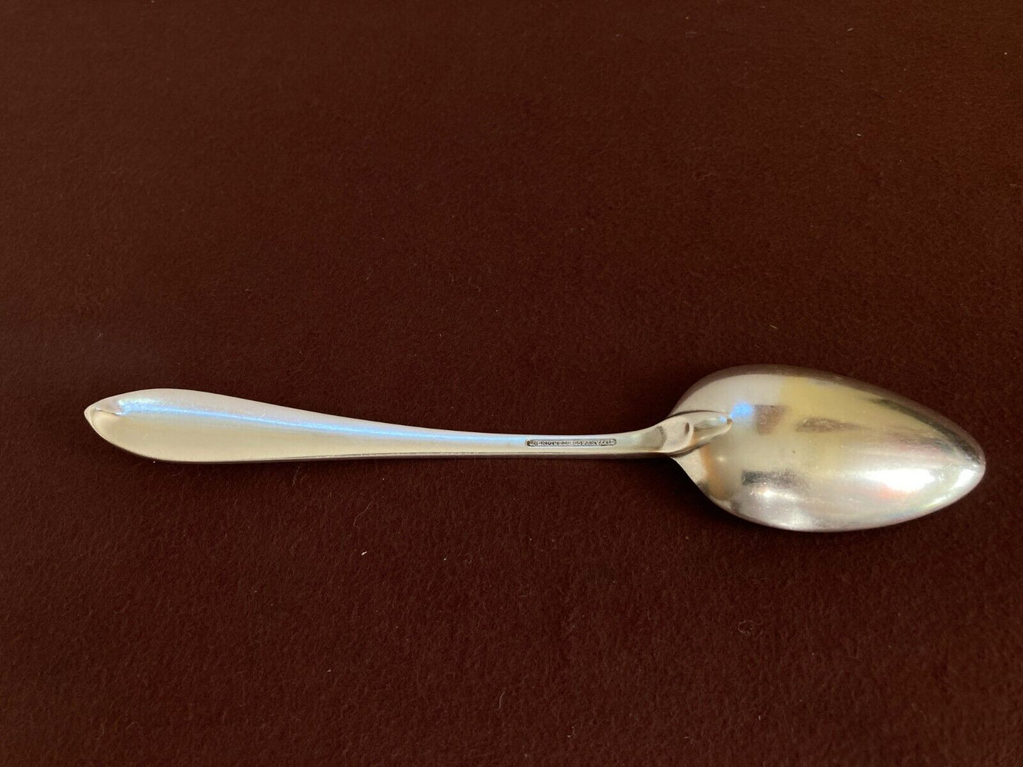 Tiffany & Co Sterling silver "Faneuil” serving spoon, 8 3/4'', c.1870, nice