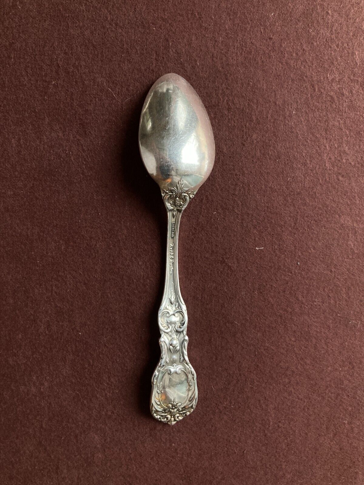 Reed & Barton Francis I Sterling Silver spoon, 6-3/4'',No MONO, Y1904