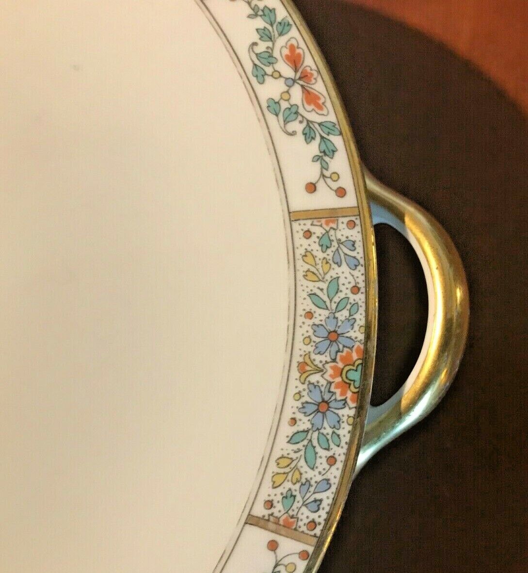 Antique GDA Limoges CH Field Haviland Schleiger 1356 Covered Vegetable Bowl