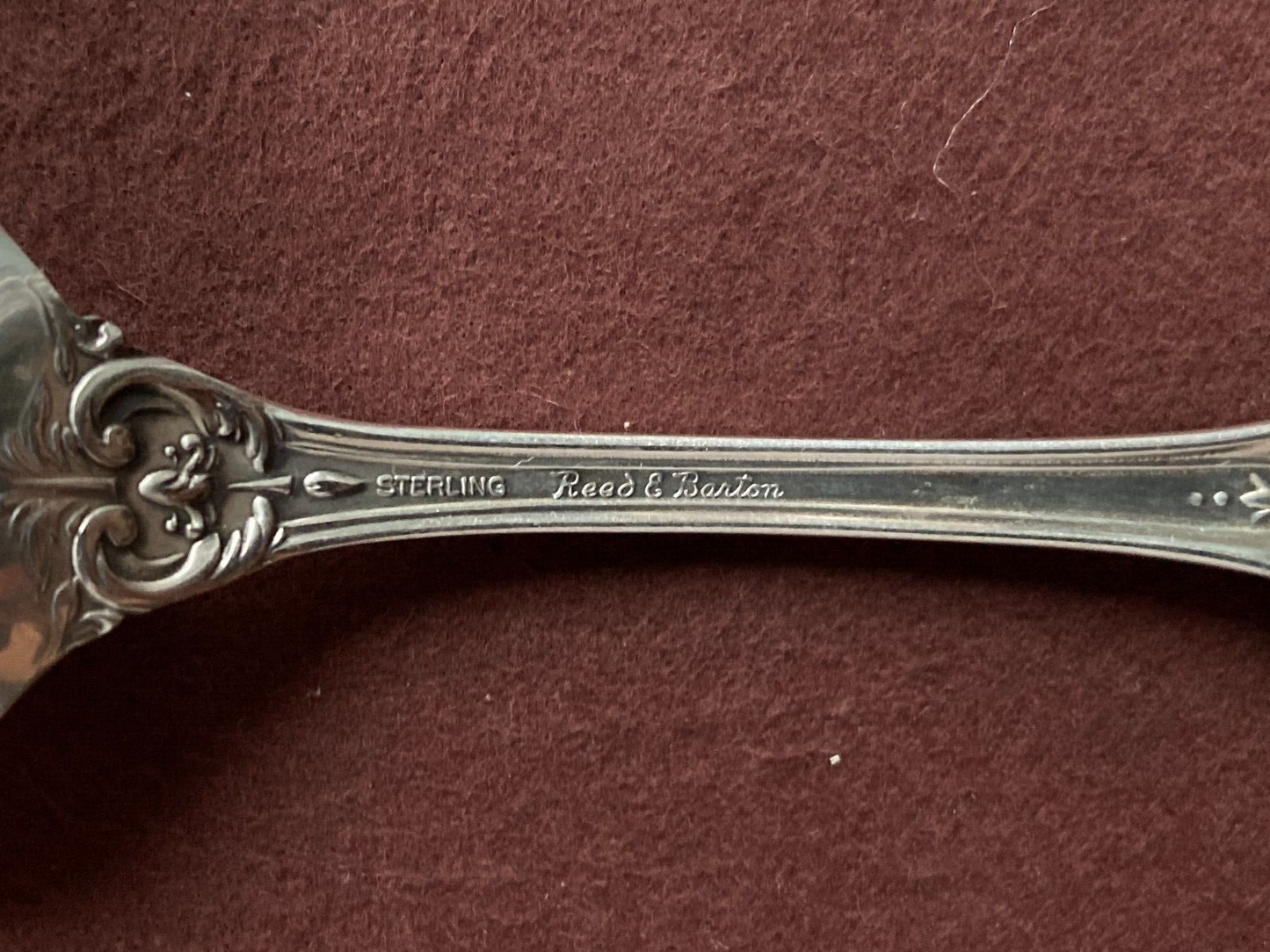 Reed & Barton Francis I Sterling Silver spoon, 6-3/4'',No MONO, Y1904