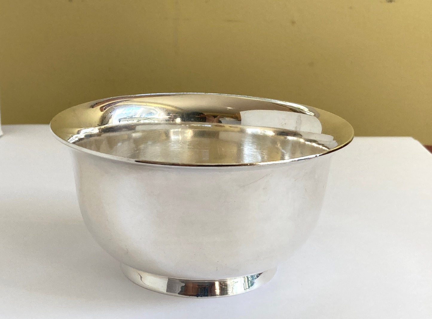 Christmas sale!Tiffany Co. Sterling silver American Colonial footed bowl, #19054, 4 1/4'' D