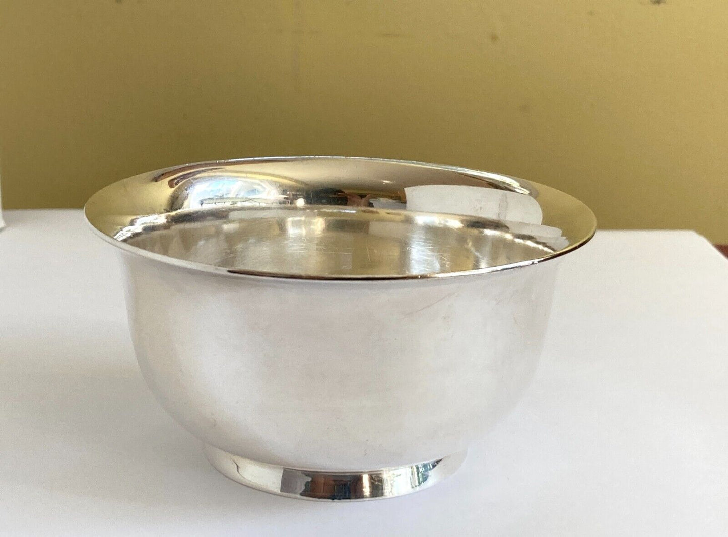 Tiffany Co. Sterling silver American Colonial footed bowl, #19054, 4 1/4'' Dia