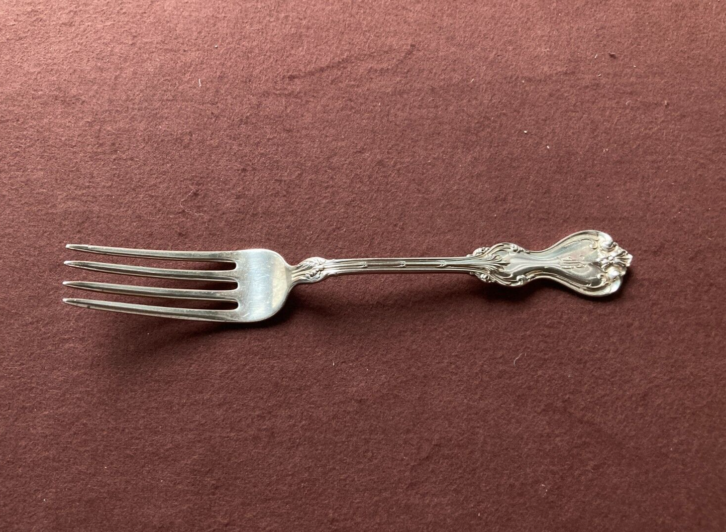 Whiting "DUKE OF YORK'' sterling silver dinner forks, 7 3/4'' L, Y1900